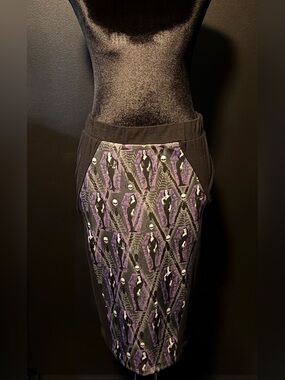 +RARE+ Kreepsville 666 Vampira Pencil Skirt